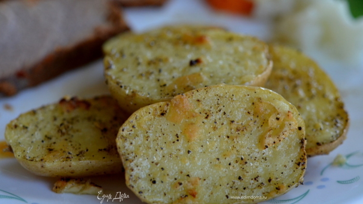 Картофель с лимонно-чесночным вкусом