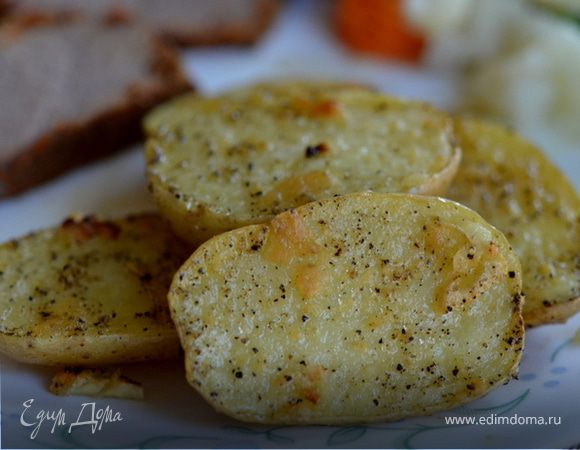 Картофель с лимонно-чесночным вкусом Картофель с лимонно-чесночным вкусом
