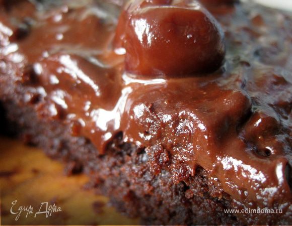 Шоколадный пирог без яиц (постный)