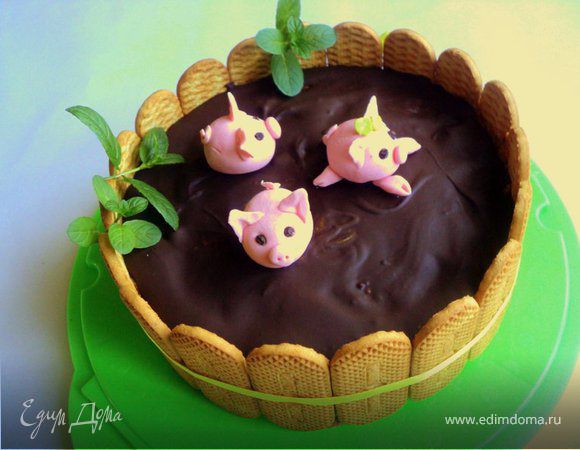Торт «Три веселых поросенка» Торт «Три веселых поросенка»