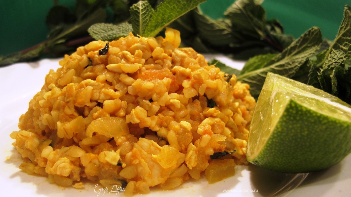 Рис с курицей "азиатская сказка"