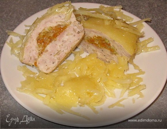 Мясные маффины с овощной начинкой Мясные маффины с овощной начинкой