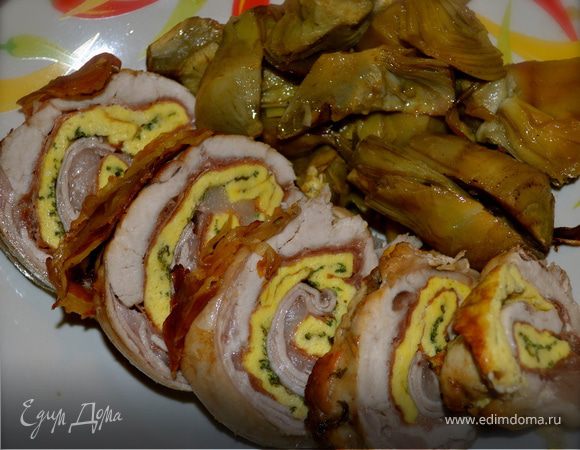 Рулет из кролика Рулет из кролика