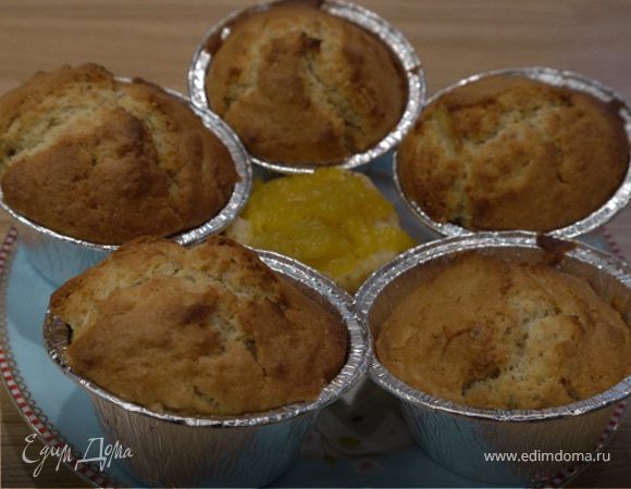 Миндальные маффины с манго Миндальные маффины с манго