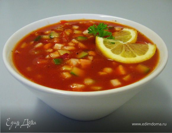 Окрошка а-ля гаспачо