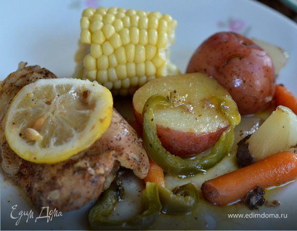 Радужная курица Радужная курица