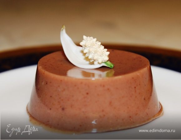 Глянцевый шоколадный пудинг Глянцевый шоколадный пудинг