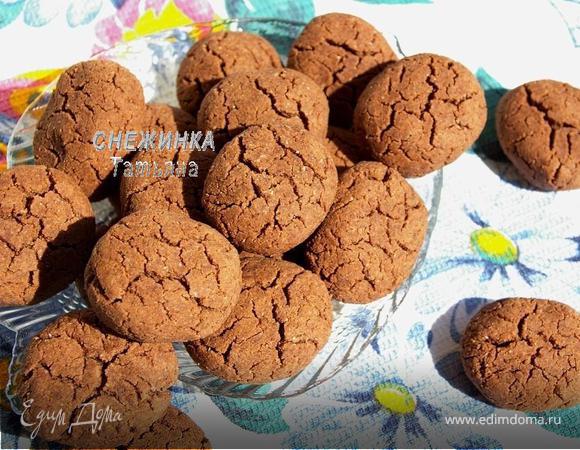 Шоколадное печенье на гречневой муке Шоколадное печенье на гречневой муке