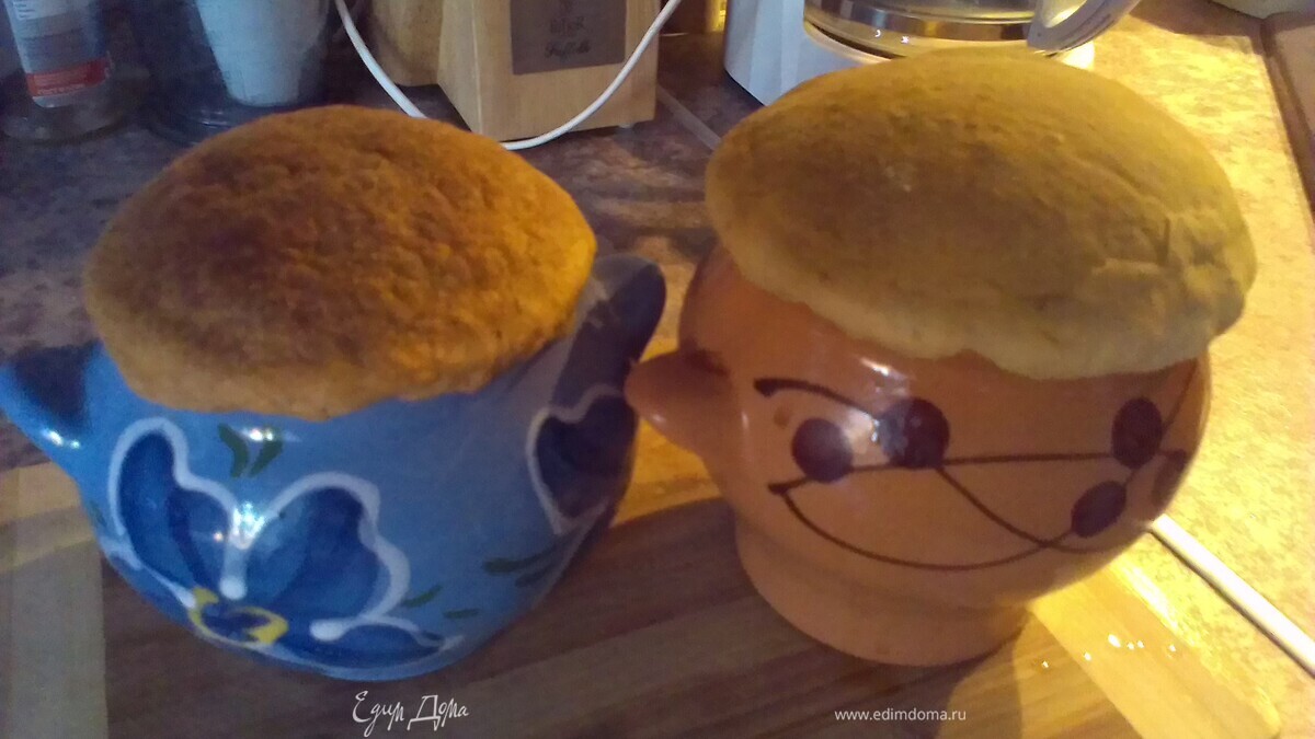 ГОРШОЧКИ В ШАПОЧКЕ