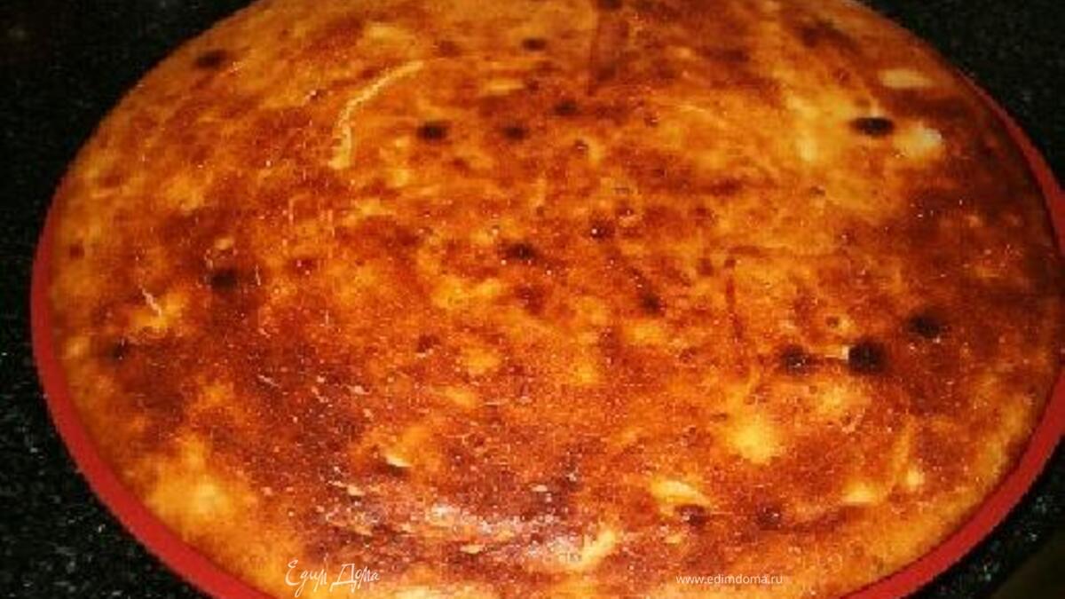 Пирог с сыром и баклажанами