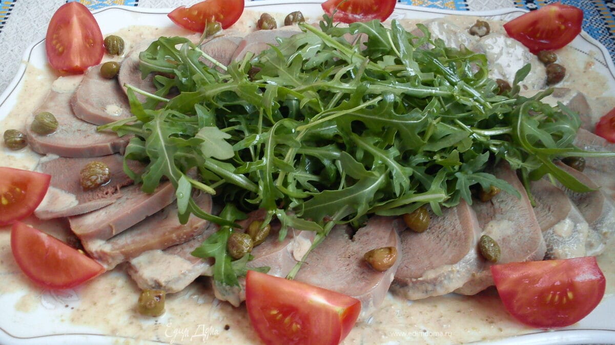 Телячий язык а ля вителло тоннато