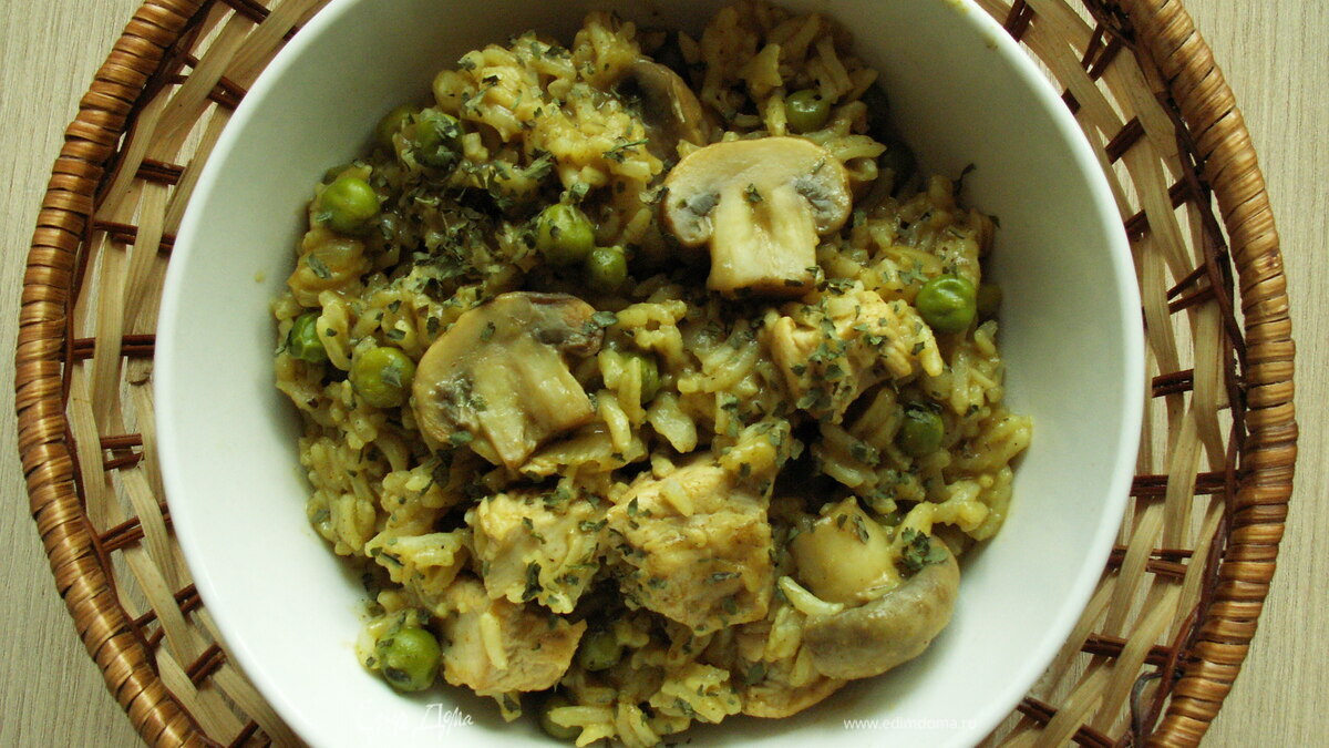 Карри с кокосом и индейкой