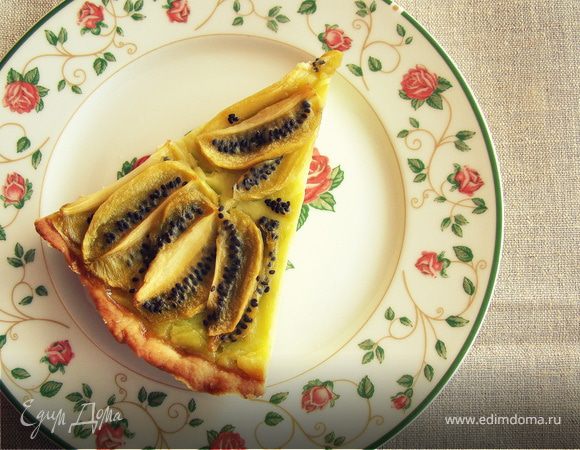 Кремовый тарт с Киви (Kiwi Custard Tart) Кремовый тарт с Киви (Kiwi Custard Tart)
