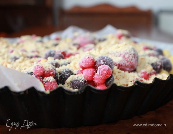 Ягодный кукурузный пирог