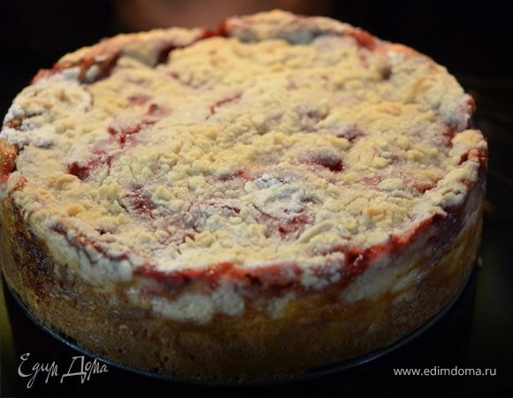 Клубничный кекс с со сливочным сыром Клубничный кекс с со сливочным сыром
