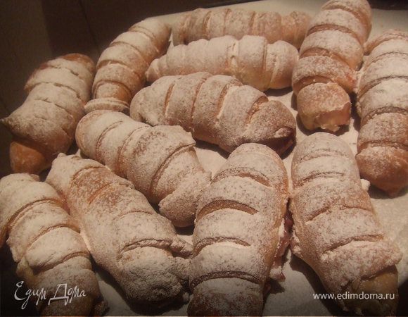 Пасхальные рогалики с очень вкусным тестом Пасхальные рогалики с очень вкусным тестом