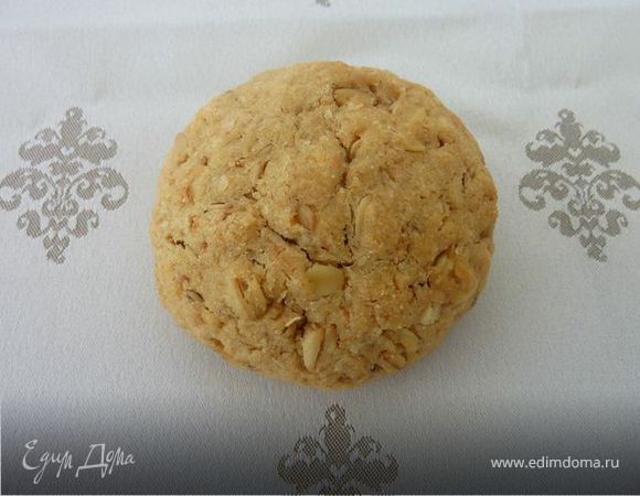 Овсяно-кокосовое печенье с лаймом 