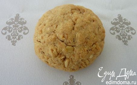 Рецепт Овсяно-кокосовое печенье с лаймом