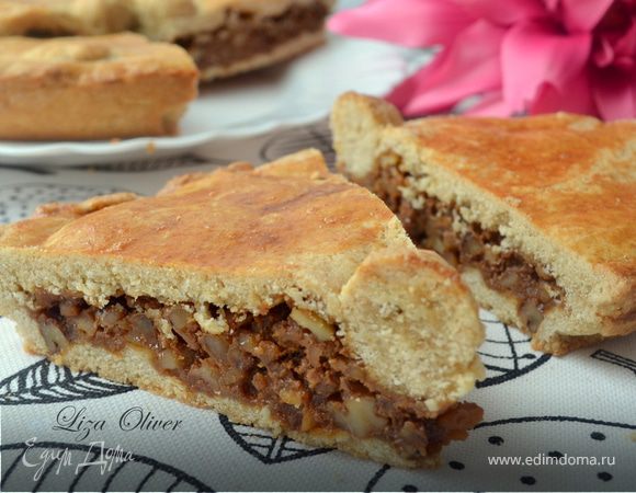 Швейцарский ореховый торт "Энгадин" (Engadine Nusstorte) Швейцарский ореховый торт "Энгадин" (Engadine Nusstorte)