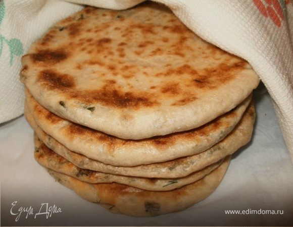 Рецепт лепешки на молоке в духовке