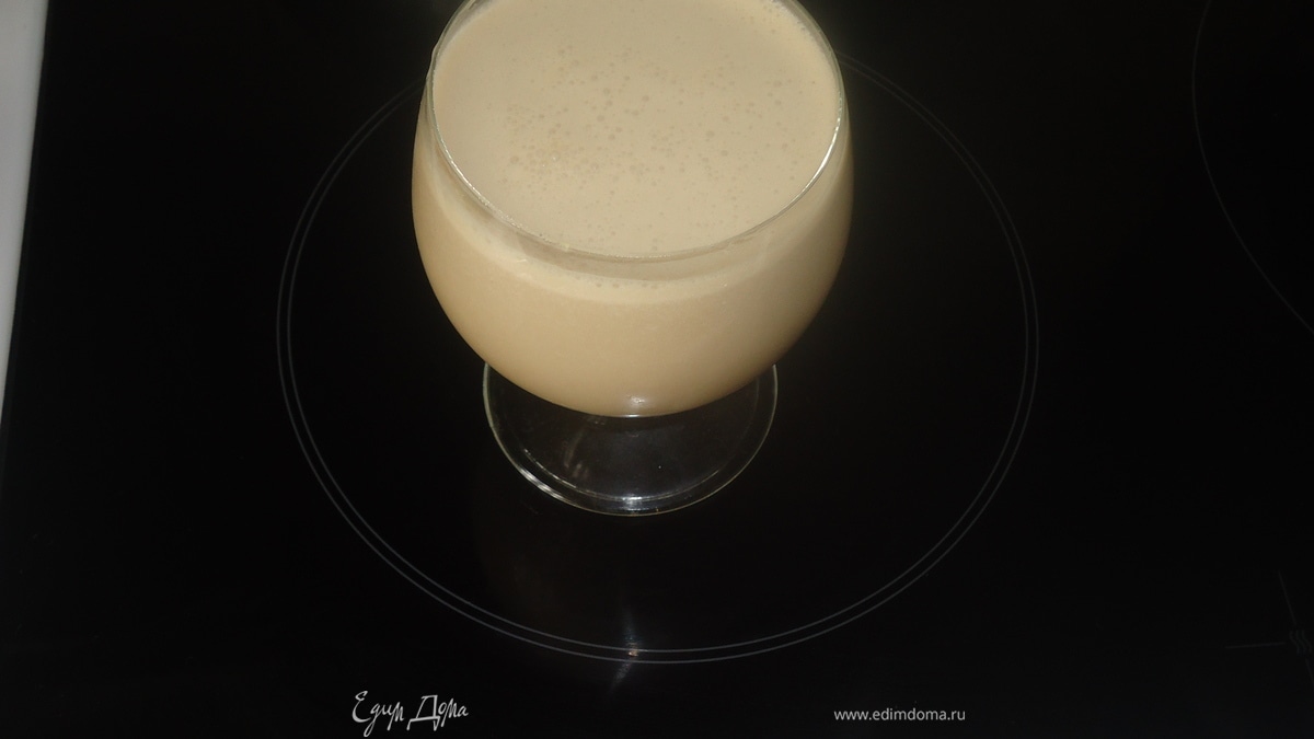 Молочно-кофейный коктейль