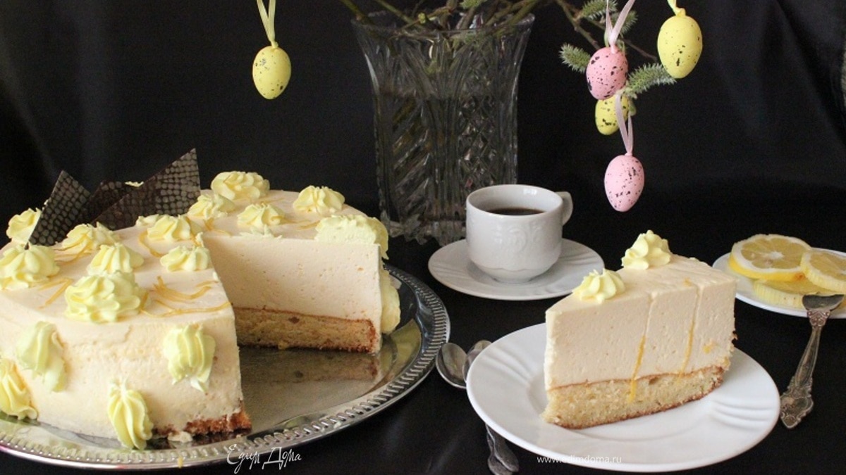 Лимонный торт