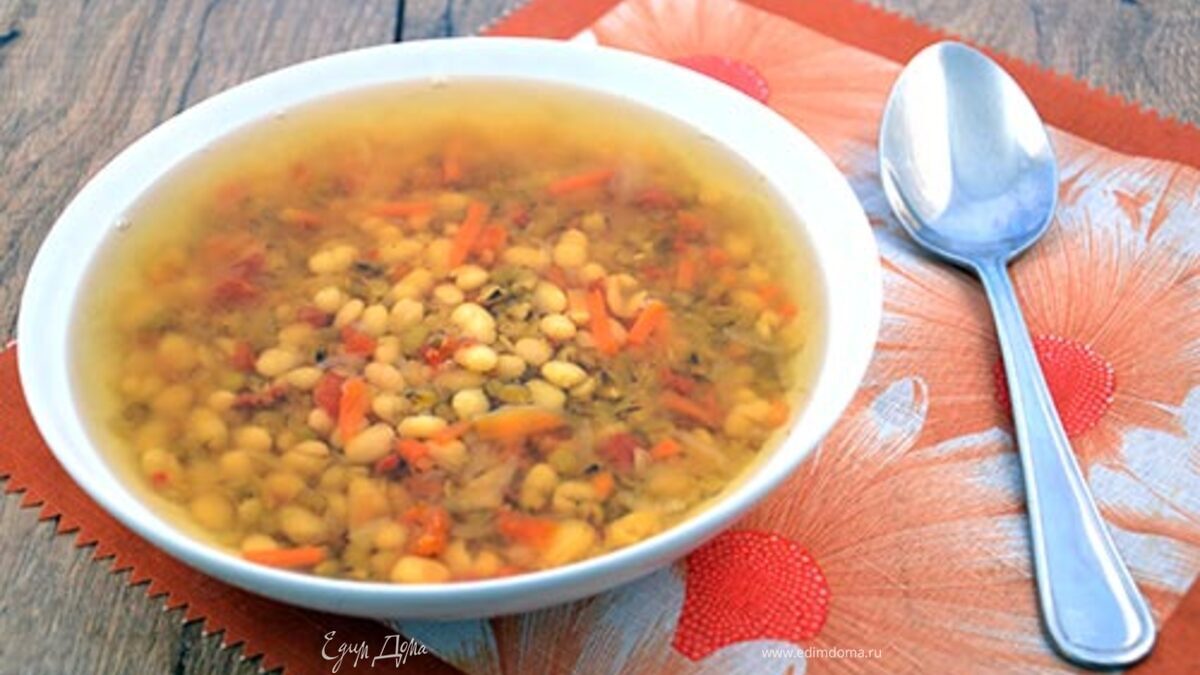 Суп из фасоли "Азиатский"