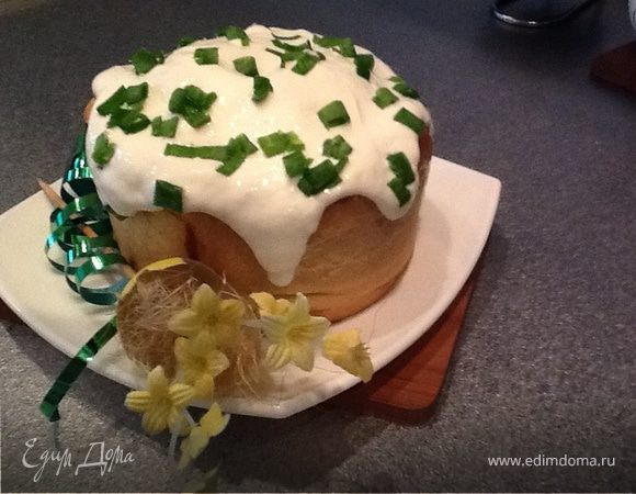 Жаркое из курицы, Праздничный кулич