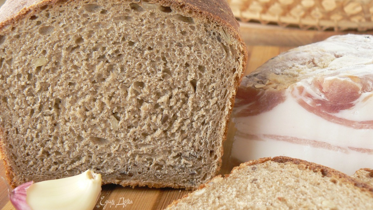 цельнозерновой  хлеб на закваске