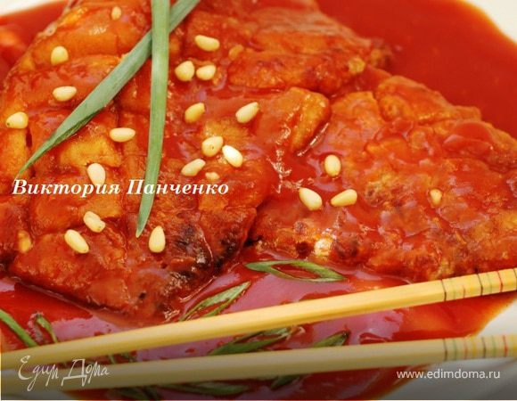 Карп в кисло-сладком соусе Карп в кисло-сладком соусе