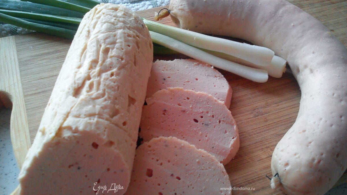 Куриная колбаска
