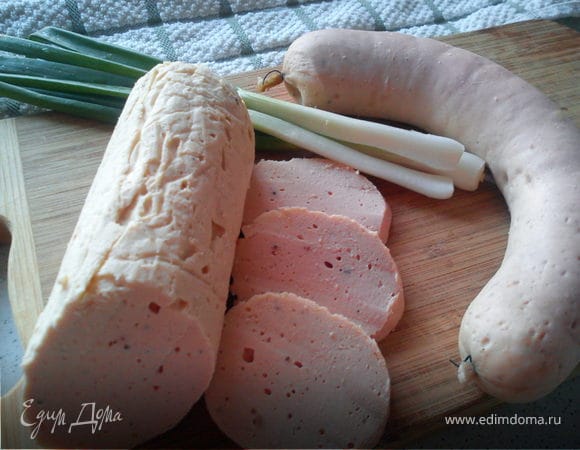 Куриная колбаска