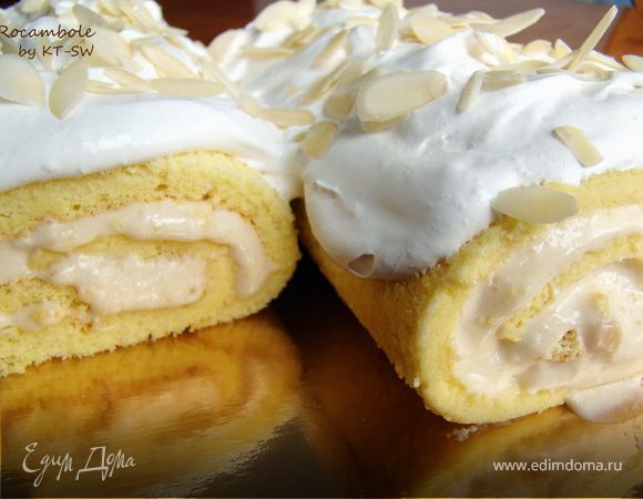 Бисквитные рулет "Рокамболи" Бисквитные рулет "Рокамболи"