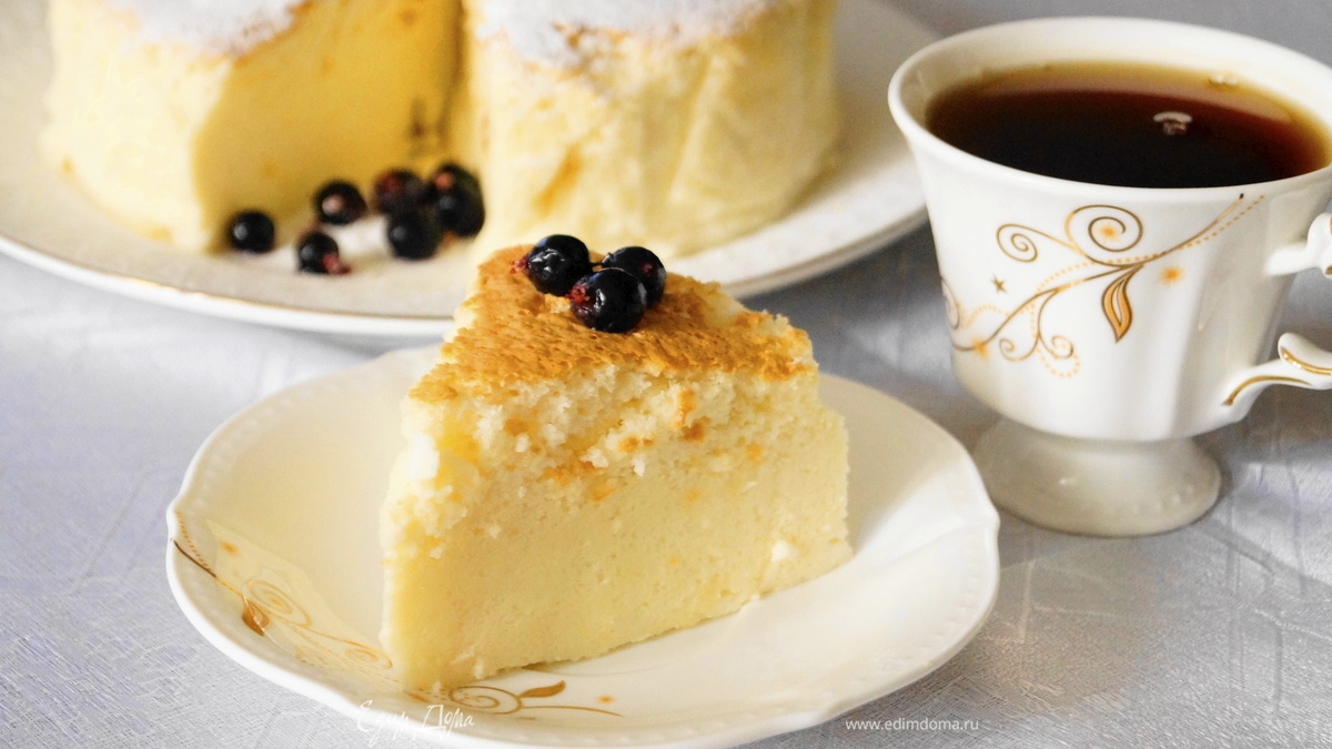 Японский хлопковый чизкейк