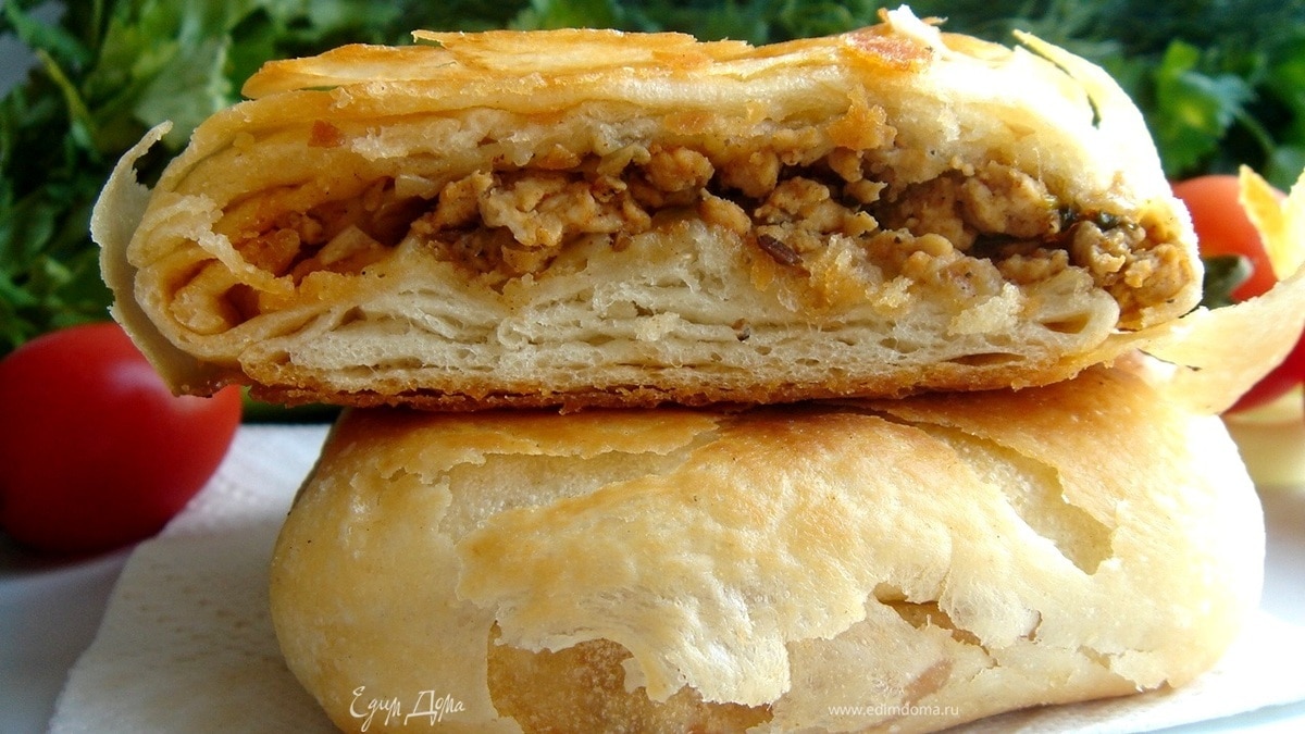 Ргаиф - марокканские слоеные блинчики