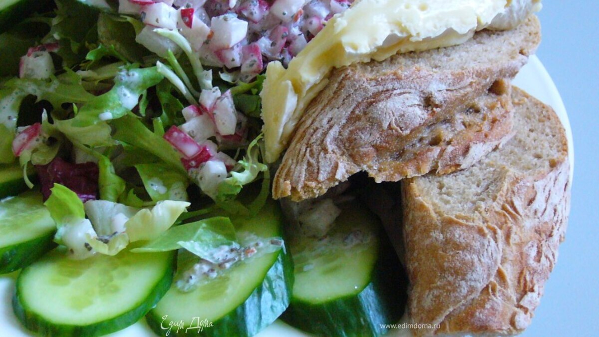 Салатная вариация на тему "Весна на пороге!"