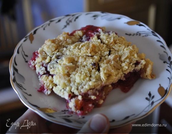 Яблочный крамбл Яблочный крамбл