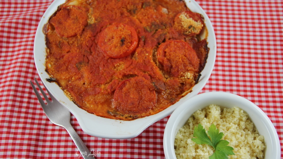 Рыба, запеченная по-гречески