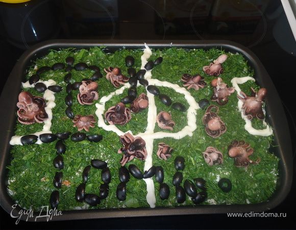 Салат «ФК "Томь"» Салат «ФК "Томь"»