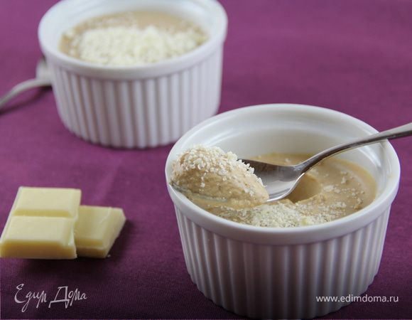 Кофейный крем-мусс с белым шоколадом Кофейный крем-мусс с белым шоколадом