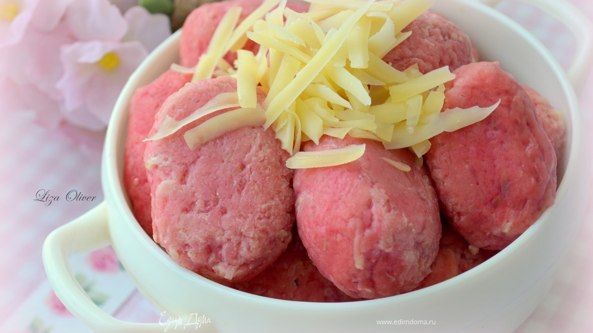 Розовые ньокки - еда настоящих блондинок