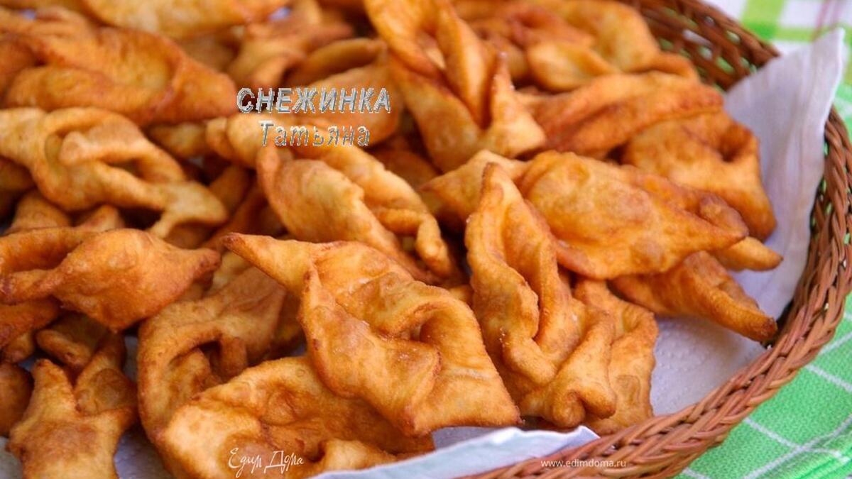 Хворост картофельный (Хрушчы бульбяныя)