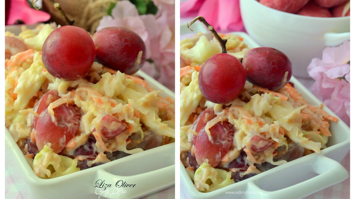 Весенний хрустящий салат