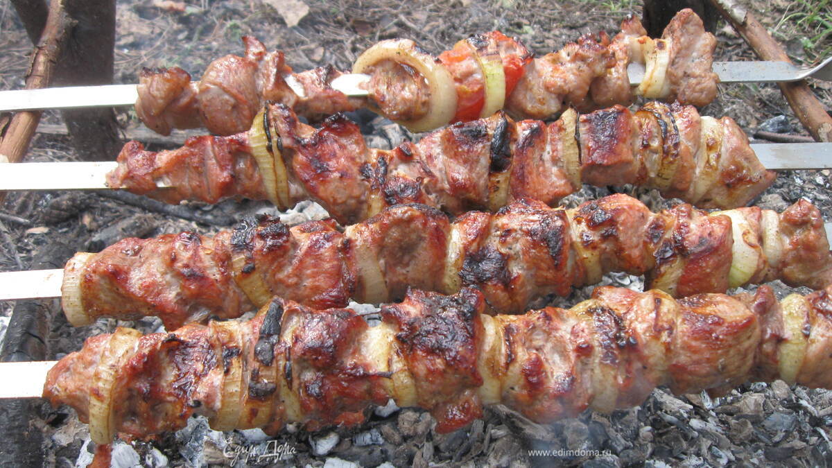 Шашлык на природе