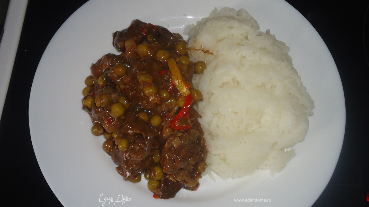 Рис с мясом 