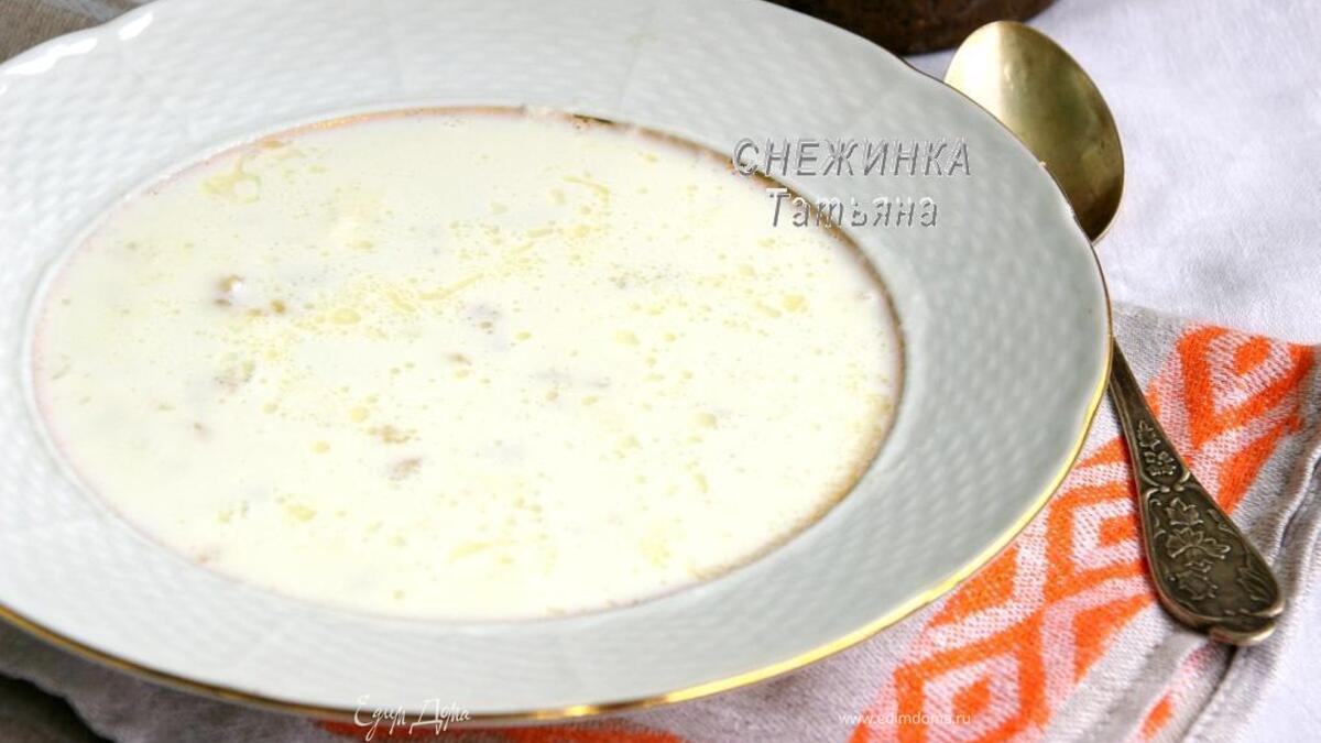 Молочный суп «Затирка»