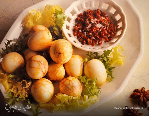 "Мраморные" яйца