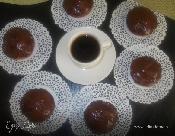 Лимонные маффины с шоколадом