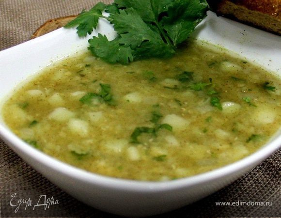 Египетский суп из красной чечевицы Египетский суп из красной чечевицы