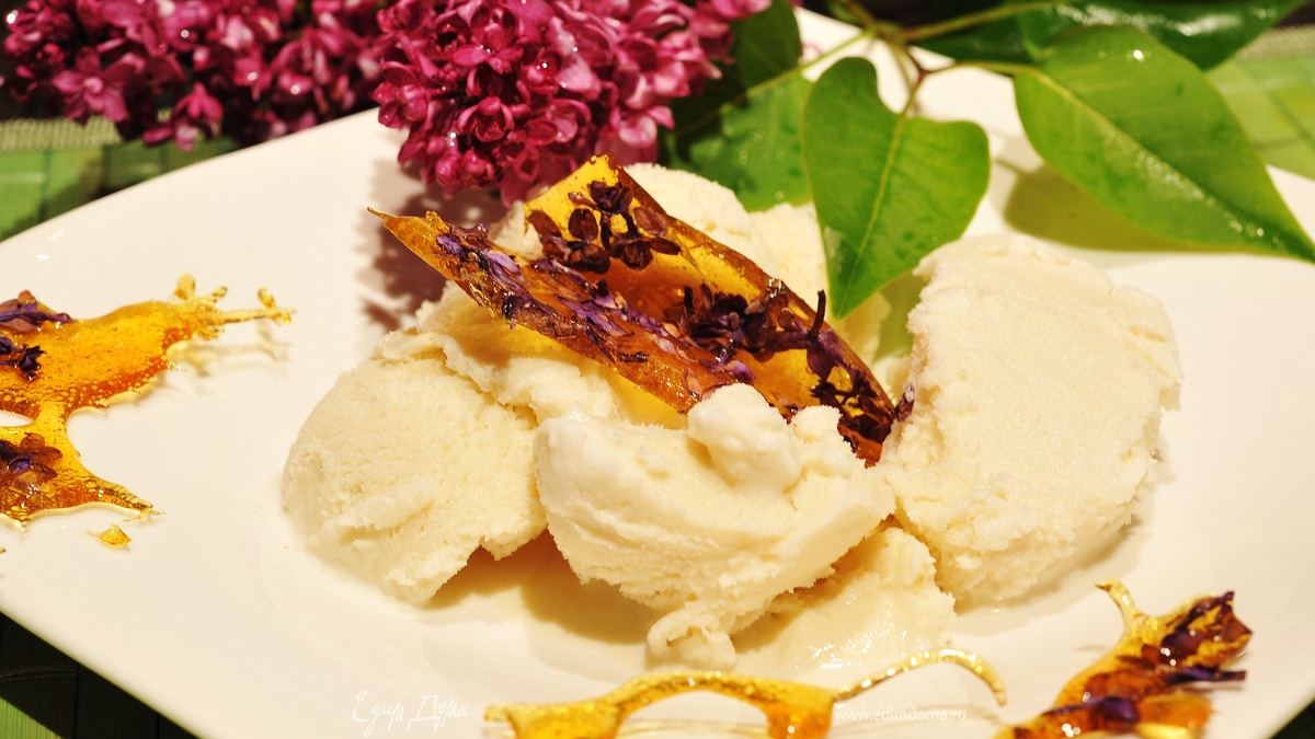 Мороженое из сирени